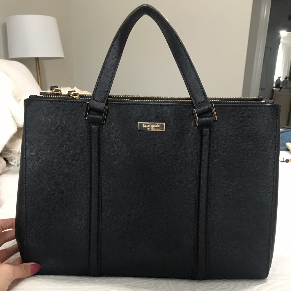 Kate Spade Black tote purse